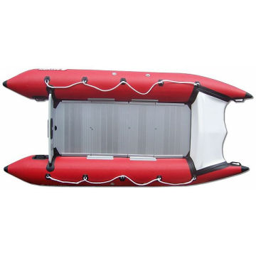 Fiberglas-Kegel-Schlauchboot PVC-Schnellboot